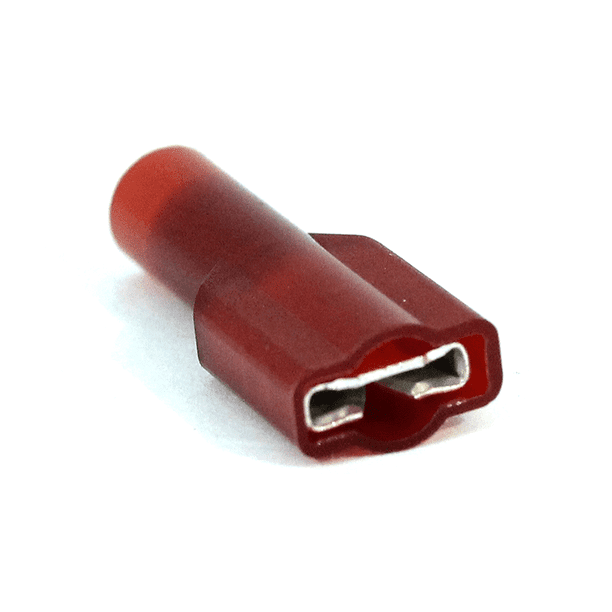 18-22 GAUGE 100 PC NYLON FULLY INSULATED QUICK DISCONNECT FEMALE .250 CONNECTOR